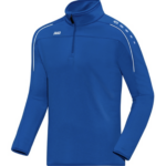 JAKO Zip Trui Blauw Spelers